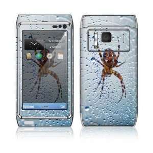  Nokia N8 Skin Decal Sticker  Dewy Spider 