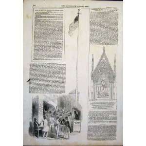  Polling New York America Monument Leicester Church 1844 