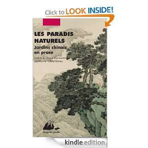   naturels Jardins chinois en prose (Picquier poche) (French Edition