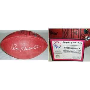  Mounted Memories Roger Staubach Autographed Pro Football 