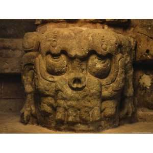  Skull Sitson the Left Side of a Doorway at Temple 22 