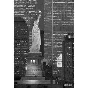 New York Close Up of Statue    Print 