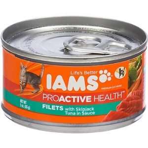 Iams ProActive Health Filets with Skipjack Tuna in Sauce Adult Canned 
