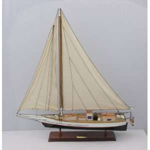   Y128 Skipjack Painted  L80 Model Boat Arts, Crafts & Sewing