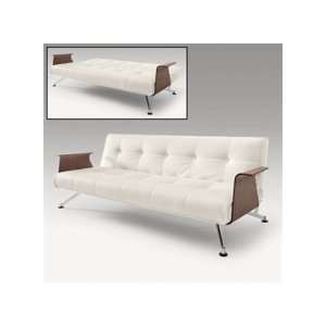  Innovation Clubber Sofa Bed and Chair W Walnut Arms Set 