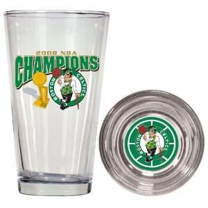  Boston Celtics 2008 NBA Champions 17oz. Bottoms Up Glass 