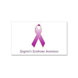  Sjogrens Syndrome Awareness Rectangular Sticker Office 