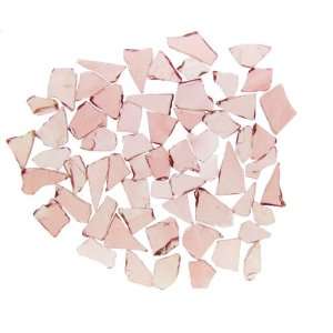    Pink Coral Stained Glass Cobbles 2.5 ounces Arts, Crafts & Sewing
