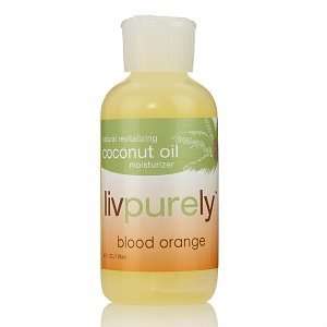   Coconut Oil Moisturizer with Blood Orange for Face and Body, 4 fl oz
