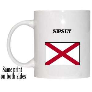 US State Flag   SIPSEY, Alabama (AL) Mug 