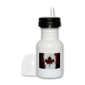  Sippy Cup Black Lid Canadian Canada Flag Painting HD 