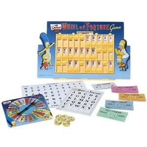  The Simpsons Wheel of Fortune Game Toys & Games
