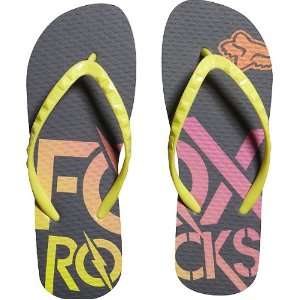 Fox Racing Rock On Flip Flop Girls Sandal Sports Wear Footwear   Dark 