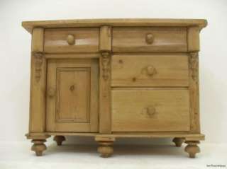 Victorian Pine Cupboard / Cabinet / Sideboard C1860  