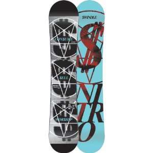  Nitro Swindle Snowboard One Color, 145cm Sports 