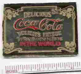 Very old COCA COLA Advertisement on Mirror  