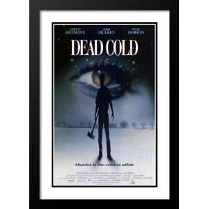 Dead Cold 32x45 Framed and Double Matted Movie Poster   Style A   1995