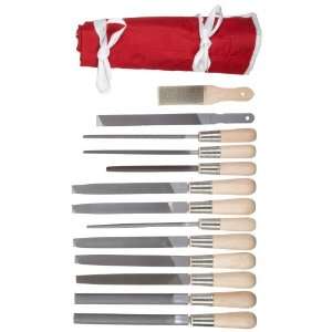 Simonds 13 Piece All Purpose Hand File Set with Handles, American 
