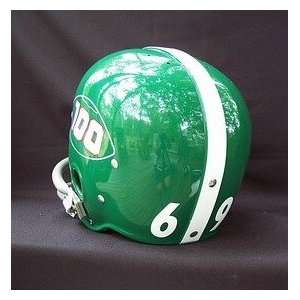   College Football Logo Authentic Vintage Full Size Helmet Sports
