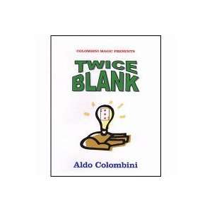  Twice Blank by Wild Colombini Toys & Games