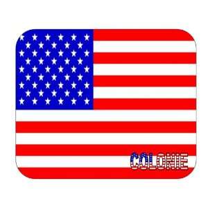  US Flag   Colonie, New York (NY) Mouse Pad Everything 