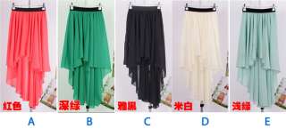 Material Chiffon 。 Size Skirt Length shortest 