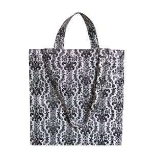  Two Lumps of Sugar Damask Grocery Tote