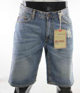 Tommy Hilfiger Mens Blue Rebel Vintage Denim Jean Shorts, 32  