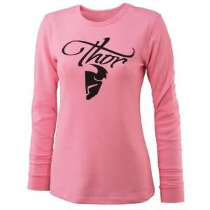  Thor Thora Long Sleeve Thermal, Pink, Gender Womens, Size 