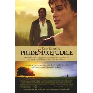  Pride & Prejudice Original Movie Poster Single Sided 27x40 