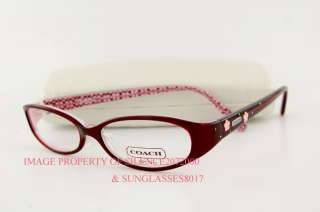 Brand New COACH Eyeglasses Frames 550AF GLORIA BURGUNDY  
