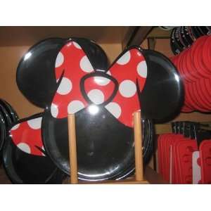  Disney Minnie Mouse Ears Icon Plastic Plate Toys & Games