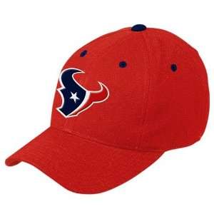  Reebok Houston Texans Red Basic Logo Wool Blend Adjustable 
