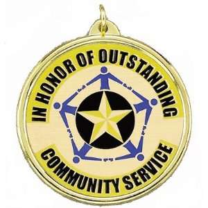  Community Service Medals