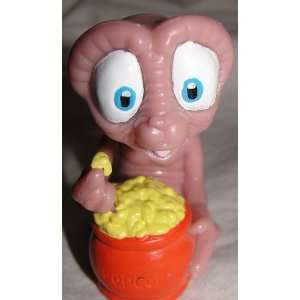   The Extraterrestrial Eating Popcorn Resin Figure 