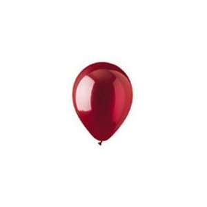  12 Ruby Red Crystal Latex Balloons Health & Personal 
