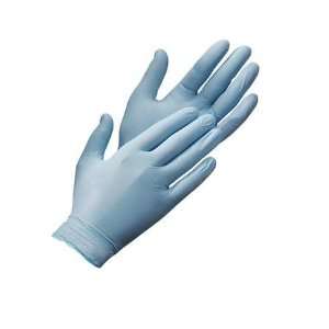  SHOWA BEST 7005PFL Disposable Gloves,Nitrile,Blue,L,PK 100 