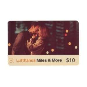Collectible Phone Card $10. Lufthansa Airlines Miles & More   Man 
