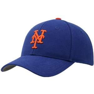   York Mets Youth Royal Blue Shortstop Flex Fit Hat