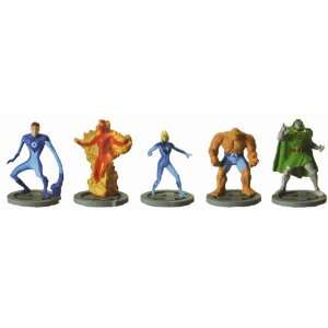   Fantastic Four Figures   Set of 5 Vending Machine Toys Everything