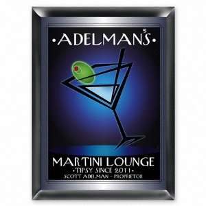  Personalized After Hours Martini Traditional Pub Sign 