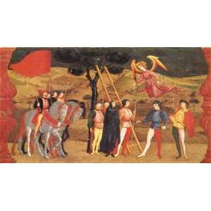  Hand Made Oil Reproduction   Paolo Uccello   32 x 18 