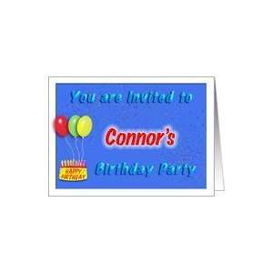    Connors Birthday, Invitation to the Party Card Toys & Games