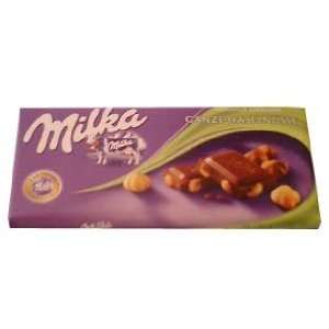 Milka Milk Chocolate Whole Hazelnuts Grocery & Gourmet Food