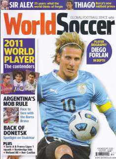   MAGAZINE DIEGO FORLAN 2011 PLAYER CONTENDERS SHAKHTAR DONETSK  