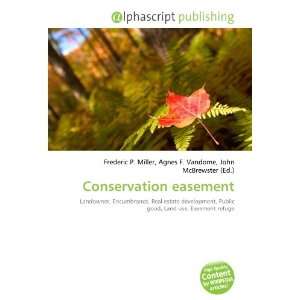  Conservation easement (9786132649591) Books
