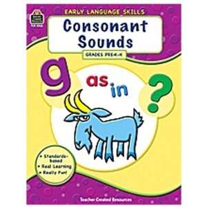    Early Language Skills Consonant Sounds Gr Pk K Toys & Games