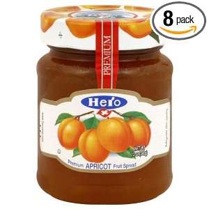 Hero Fruit Spread, Apricot, 12 Ounce Grocery & Gourmet Food