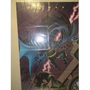 Vintage Comic Shop Promotional Poster  Batman Dark Knight 