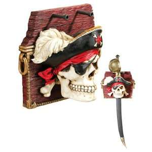   Holder   Collectible Skeleton Sword Decoration Skull